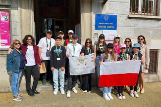 Wyjazd uczniów i nauczycieli ze Szkoły Podstawowej w Szlembarku do Włoch  w ramach projektu "STEPS to our Cultural Heritage".