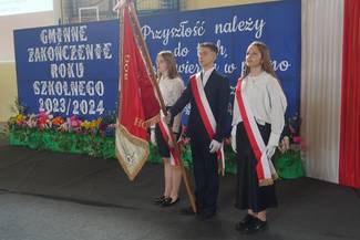 Gminne zakończenie roku szkolnego 2023/2024 w Szkole Podstawowej w Ostrowsku