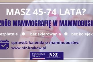 Zbadaj się w programie profilaktyki raka piersi
