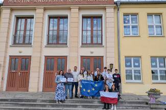 Uczniowie Szkoły Podstawowej w Szlembarku z wizytą w niemieckiej szkole w ramach programu Erasmus +
