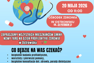Dzień Profilaktyki Zdrowia w Gminie Nowy Targ