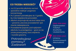 Nie dla alkoholu za kierownicą!