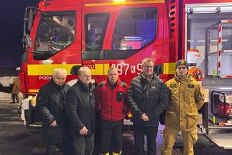 Nowy wóz strażacki w OSP Pyzówka