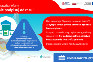 Ostrzeżenie dla wnioskodawców i beneficjentów programu "Czyste Powietrze"