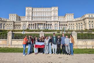 Wyjazd uczniów ze Szkoły Podstawowej w Szlembarku na mobilność do Rumunii w ramach programu Erasmus+