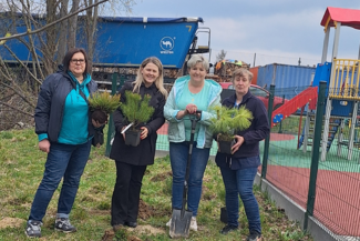 Wiosenne sprzątanie Wsi Lasek z Ekodoradcą Gminy Nowy Targ