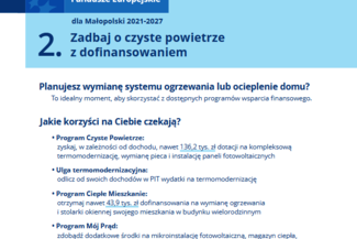 Zadbaj o czyste powietrze z dofinansowaniem