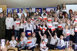 Święto Niepodległości w Szkole Podstawowej w Szlembarku