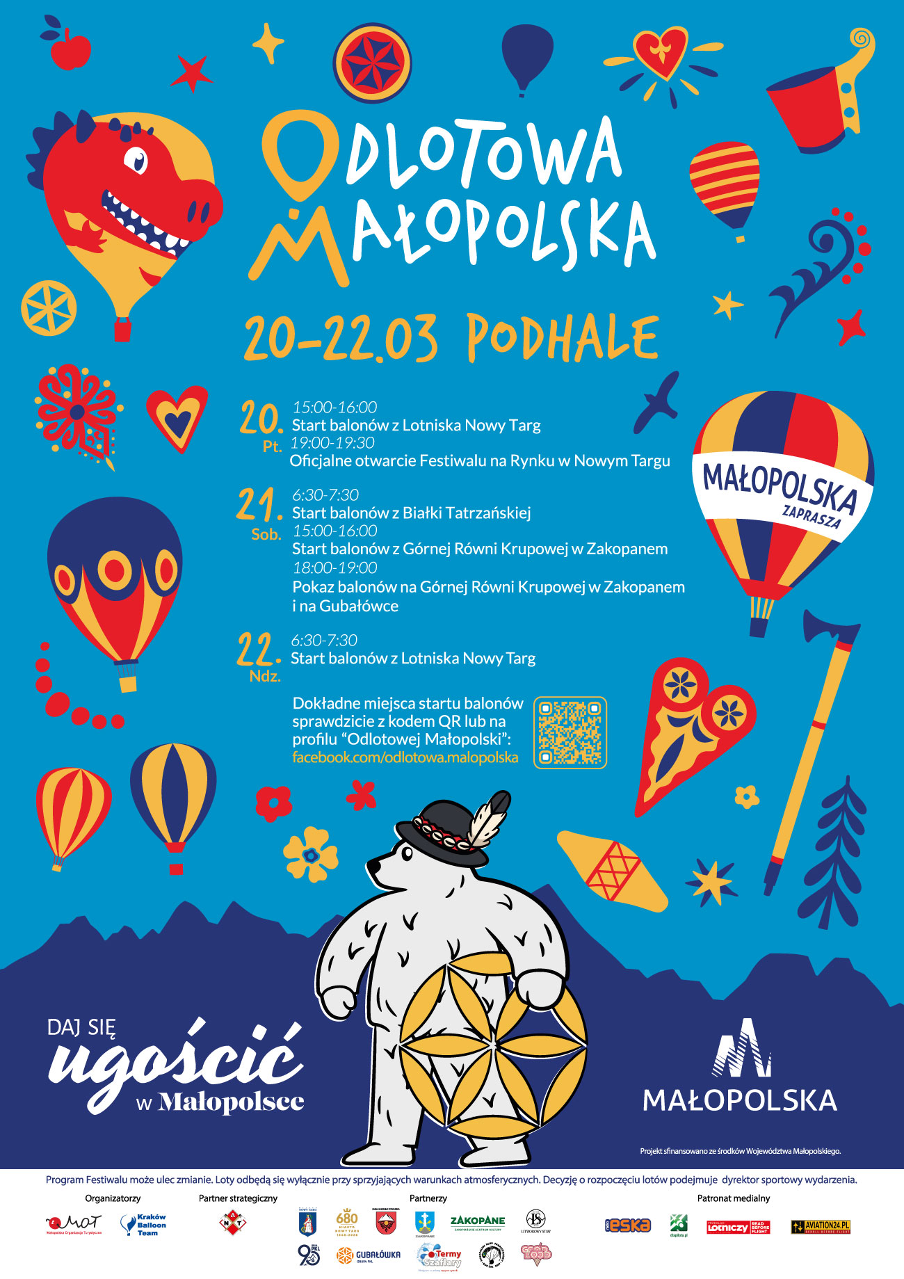 Plakat Odlotowa Małopolska