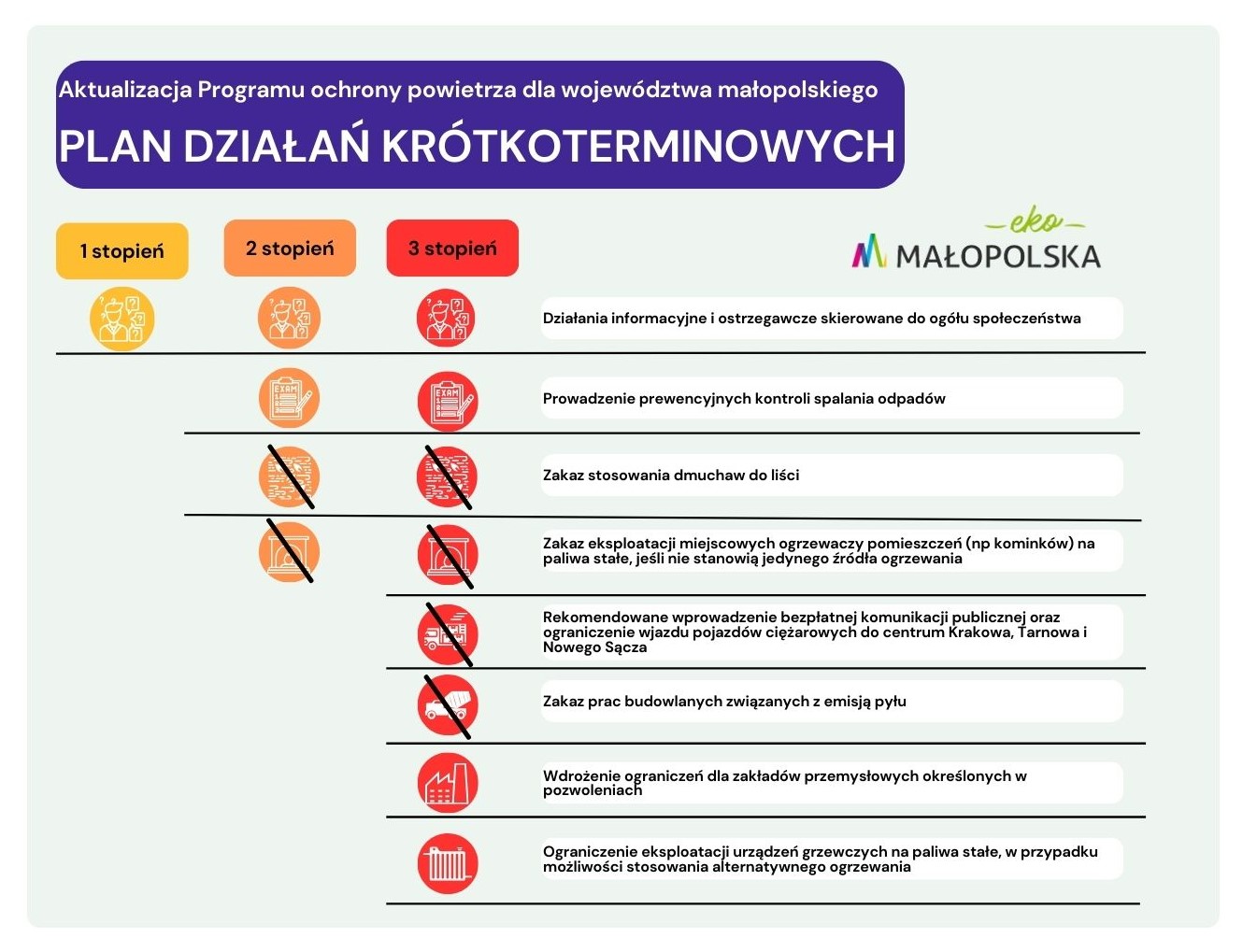 PLAN DZIAŁAŃ KRÓTKOTERMINOWYCH