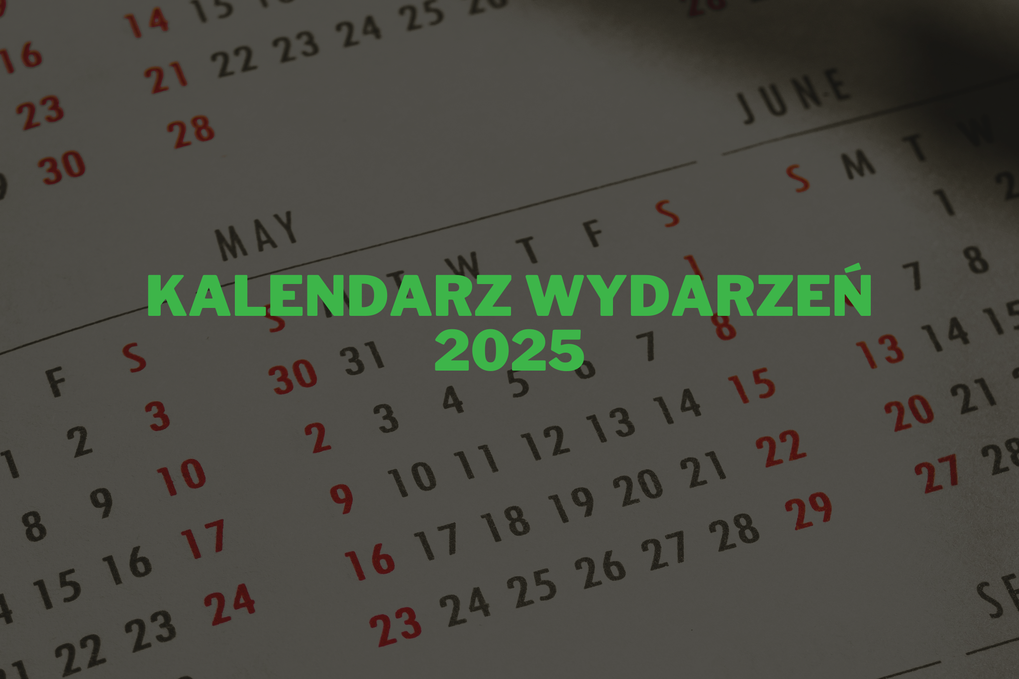 Kalendarz Wydarzeń 2025