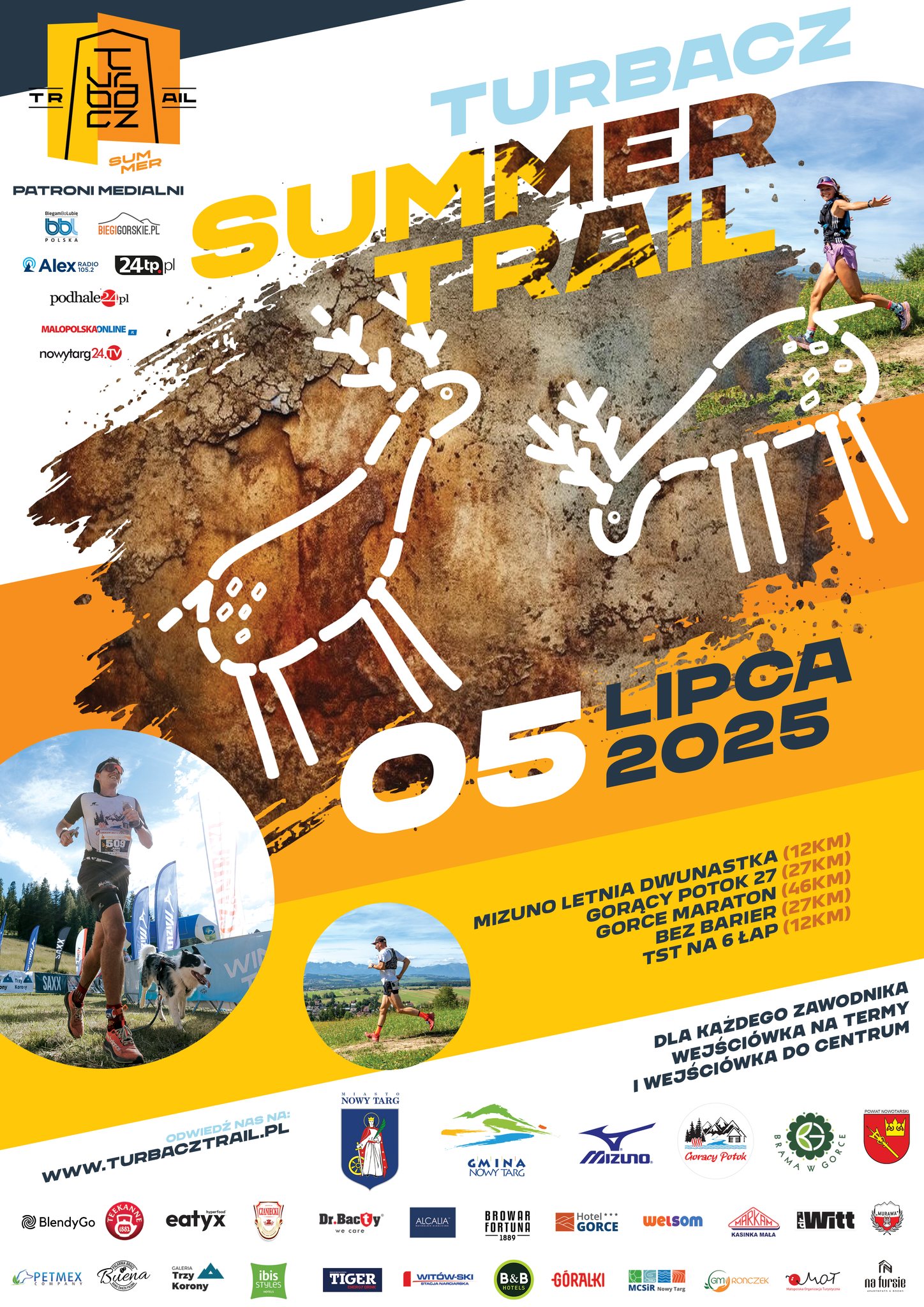 Plakat promujący Turbacz Summer Trail