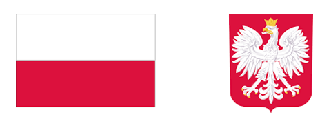 godło i flaga Polski