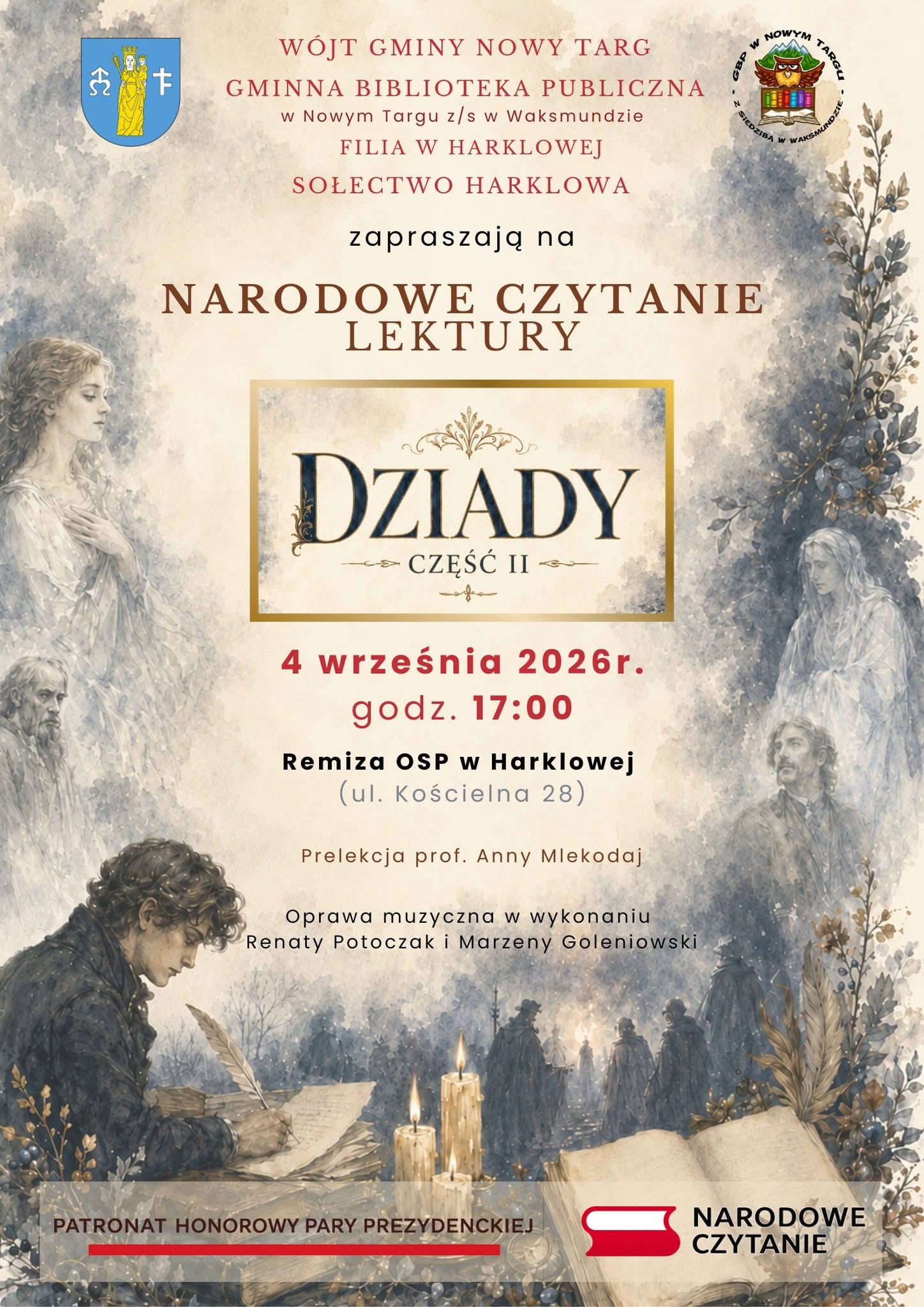 narodowe czytanie zaproiszenie